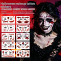 Tatouages Halloween — Cicatrices et motifs horrifiques, 10 planches