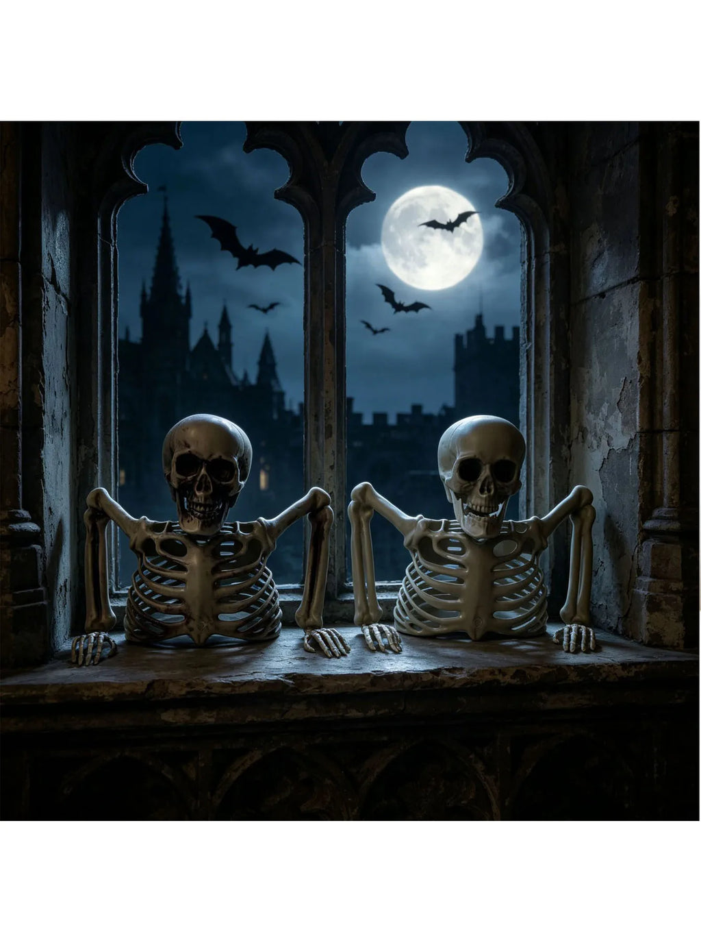 Décoration demi-squelette Halloween — Intérieur & extérieur