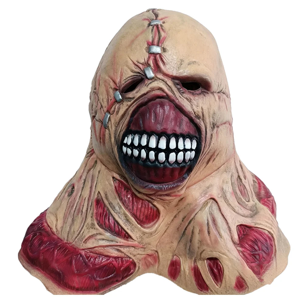 Masque Zombie Suturé — Intégral adulte