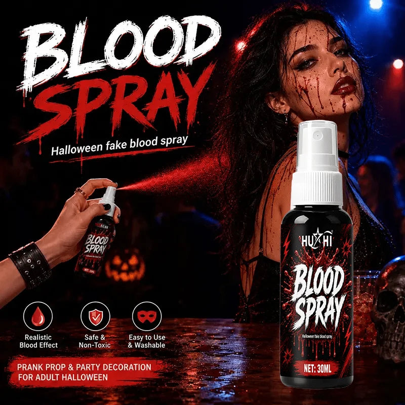 Spray de faux sang réaliste pour Halloween