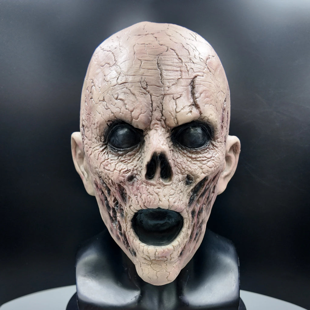 Masque Crâne Fissuré — Latex intégral
