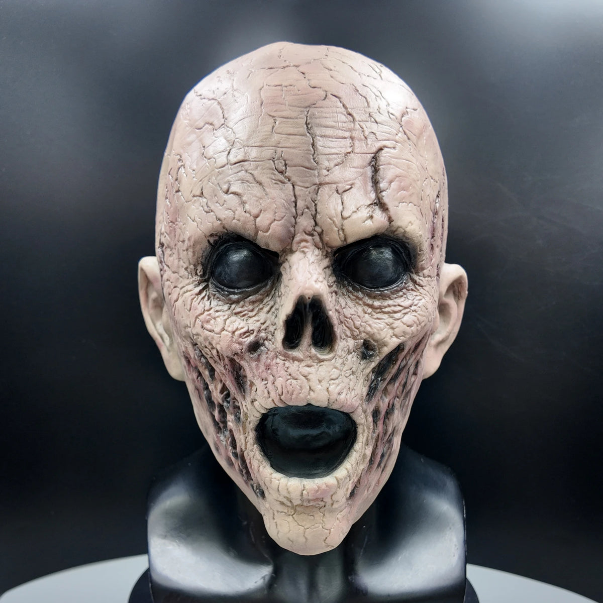Masque Crâne Fissuré — Latex intégral