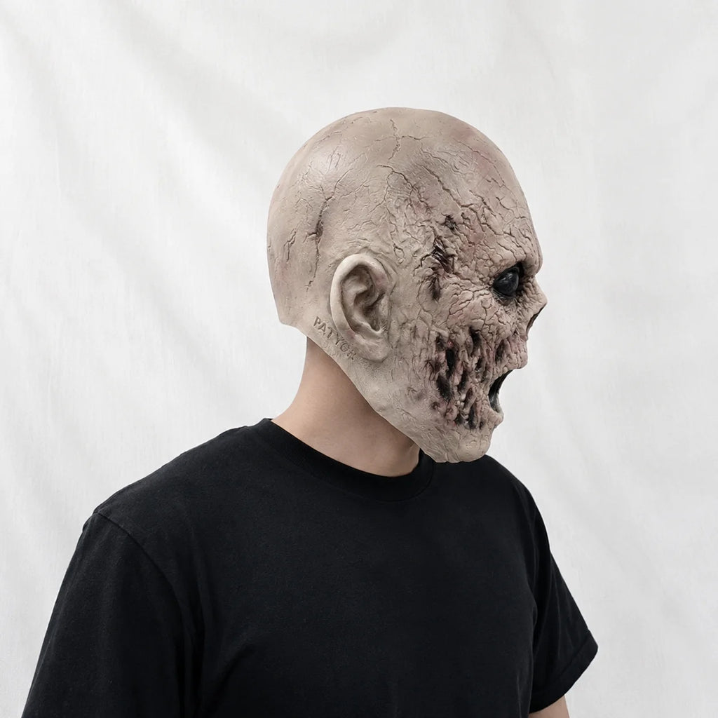 Masque Crâne Fissuré — Latex intégral