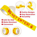 Ruban de signalisation phosphorescent jaune 3 m pour Halloween