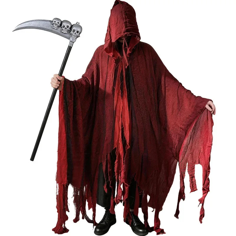 Spectre Déchiré — Cape à capuche adulte
