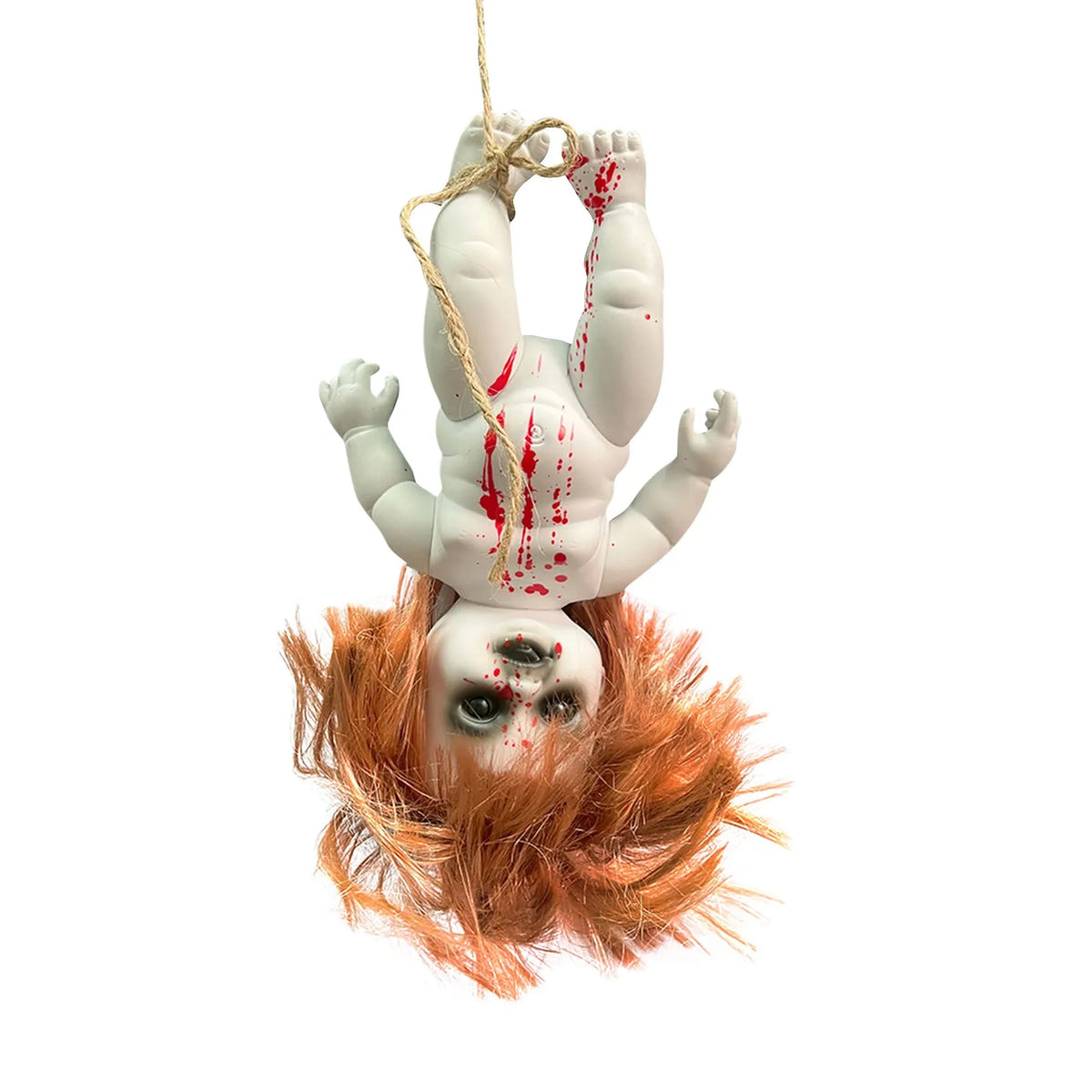 Poupée fantôme à suspendre, décoration effrayante pour Halloween
