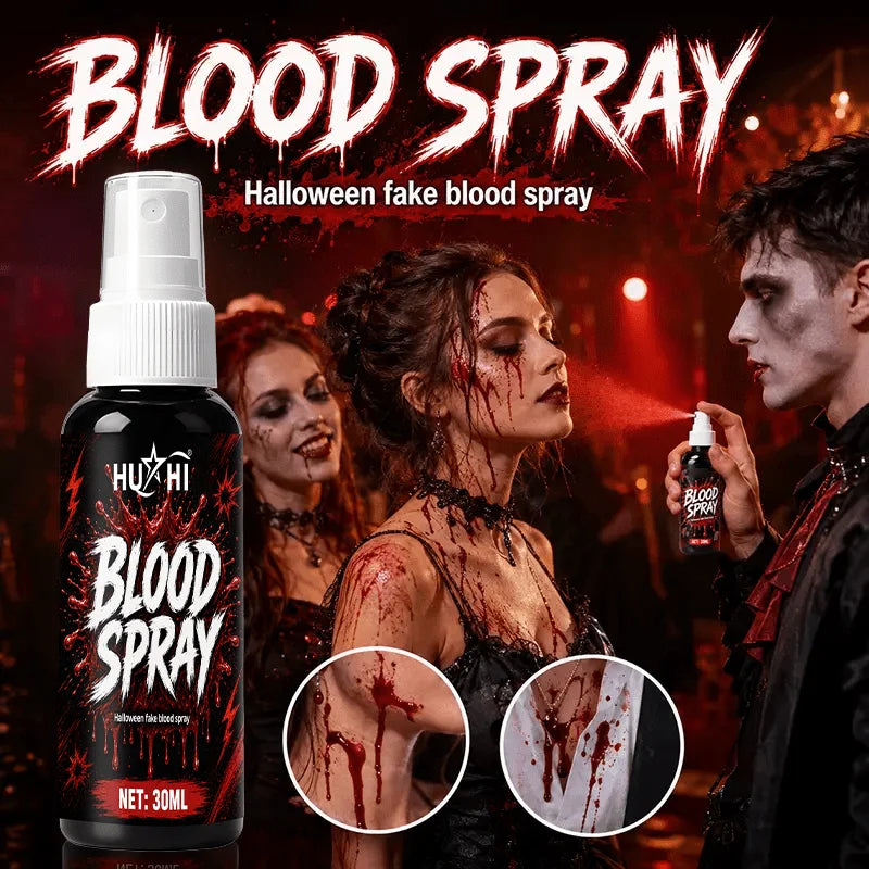 Spray de faux sang réaliste pour Halloween
