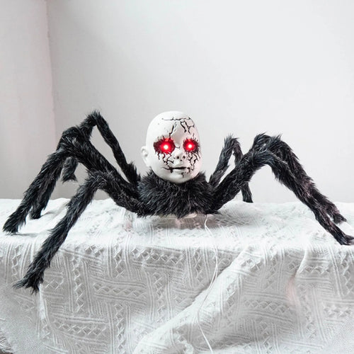 Araignée Possédée — Visage de poupée animé