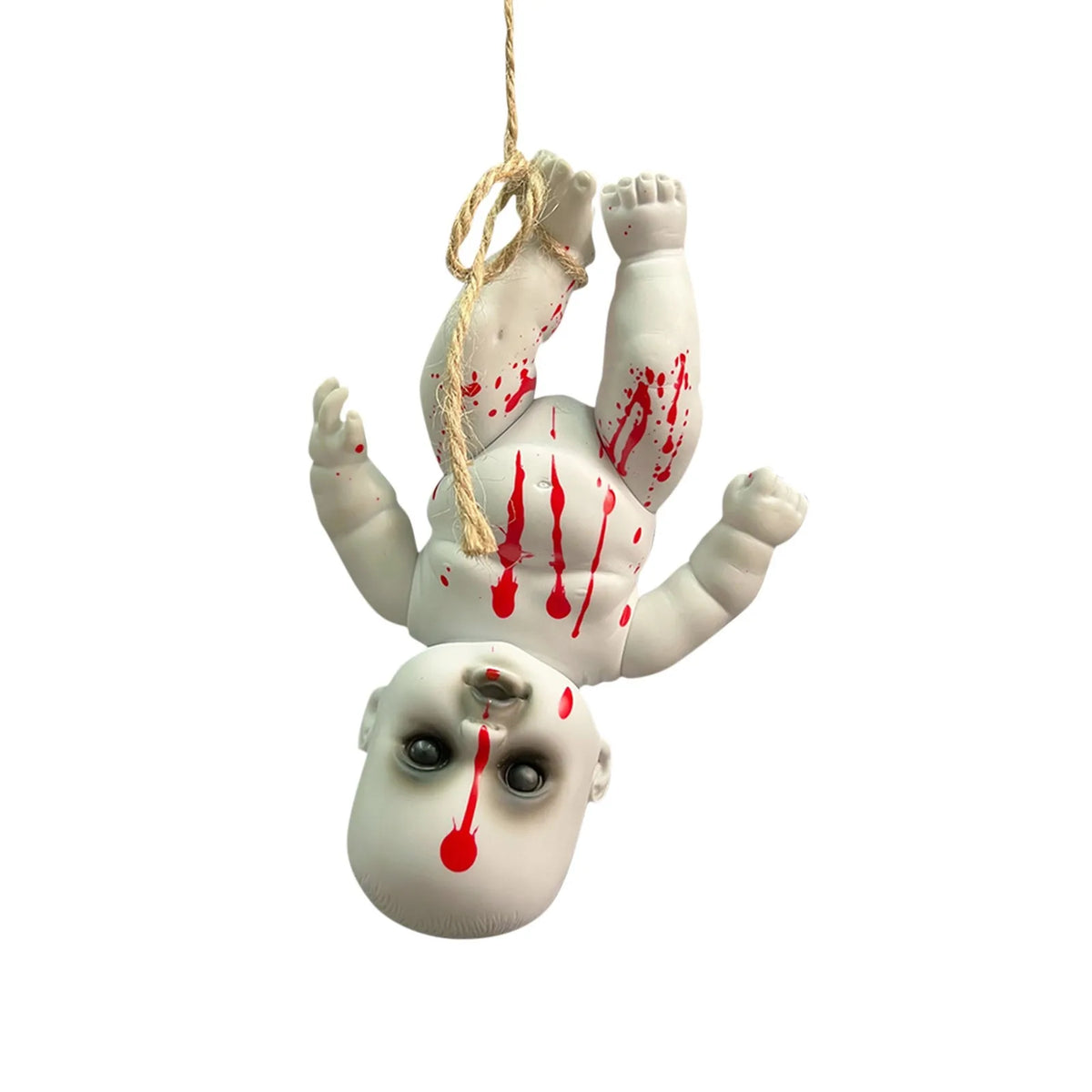 Poupée fantôme à suspendre, décoration effrayante pour Halloween