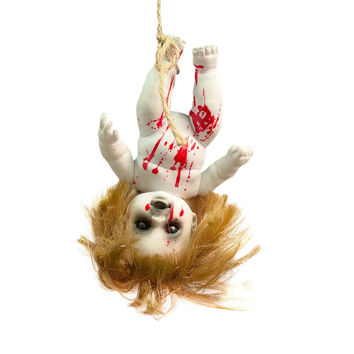 Poupée fantôme à suspendre, décoration effrayante pour Halloween