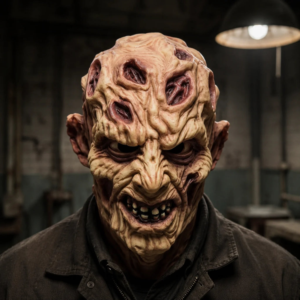 Masque Cauchemar Brûlé — Latex intégral