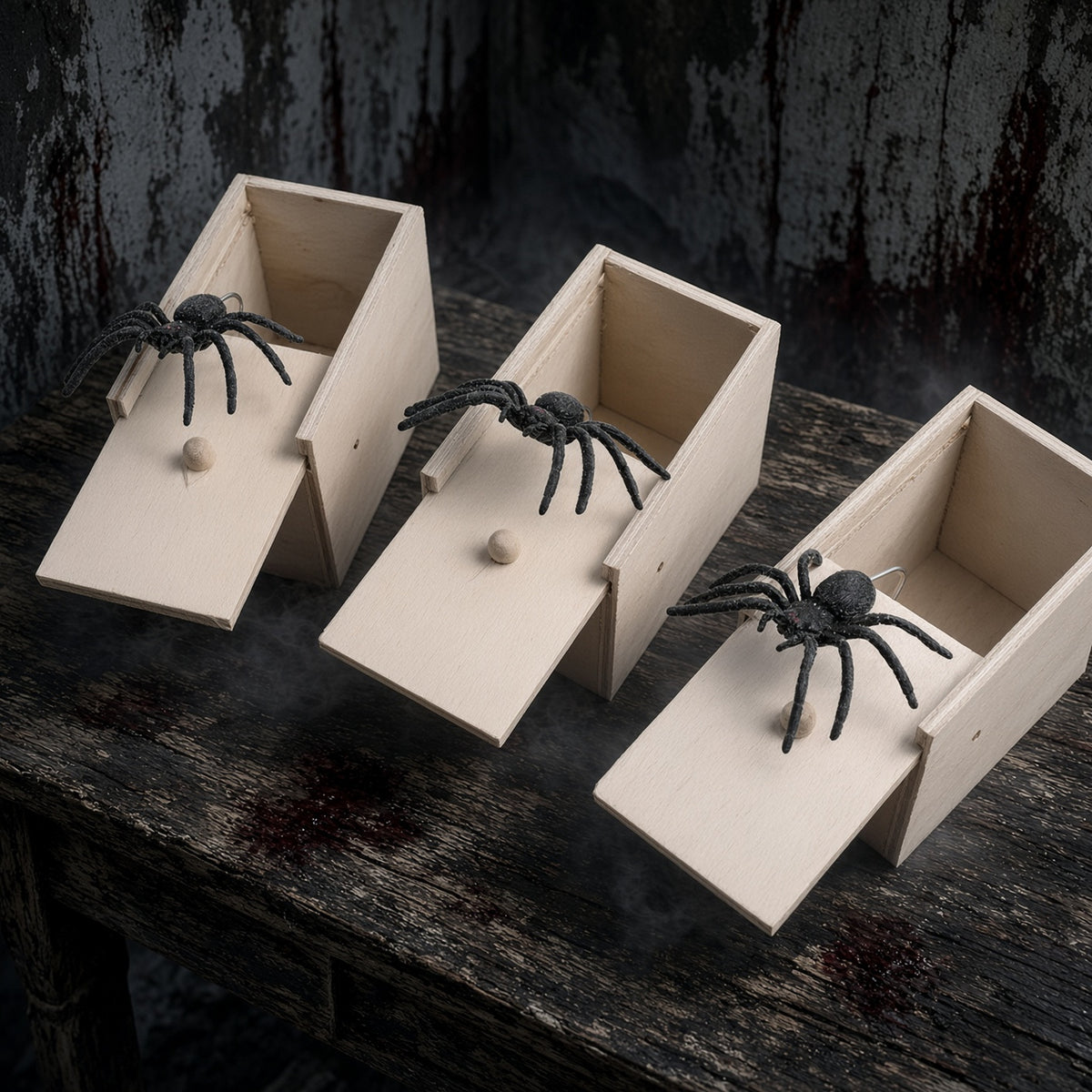 Boîte Maudite — Araignée surprise