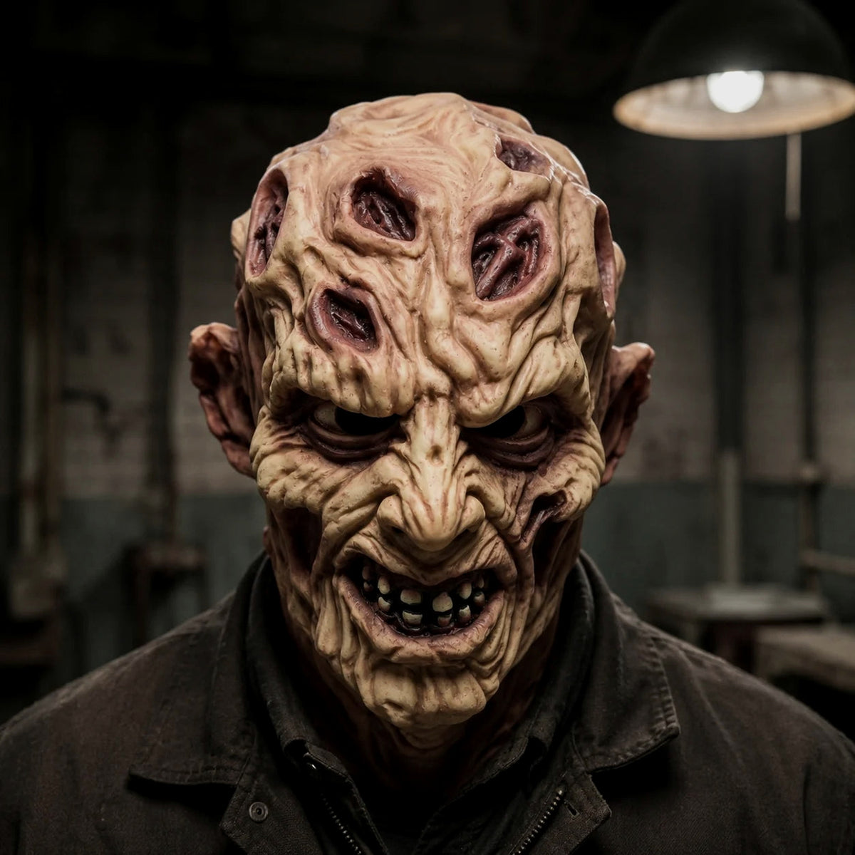 Masque Cauchemar Brûlé — Latex intégral